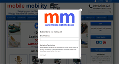 Desktop Screenshot of mobile-mobility.co.uk